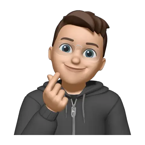 Me as a Memoji waving